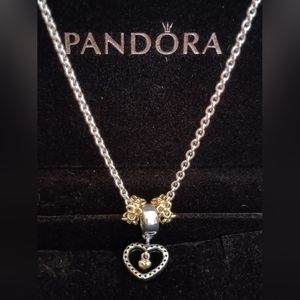 Pandora heart necklace